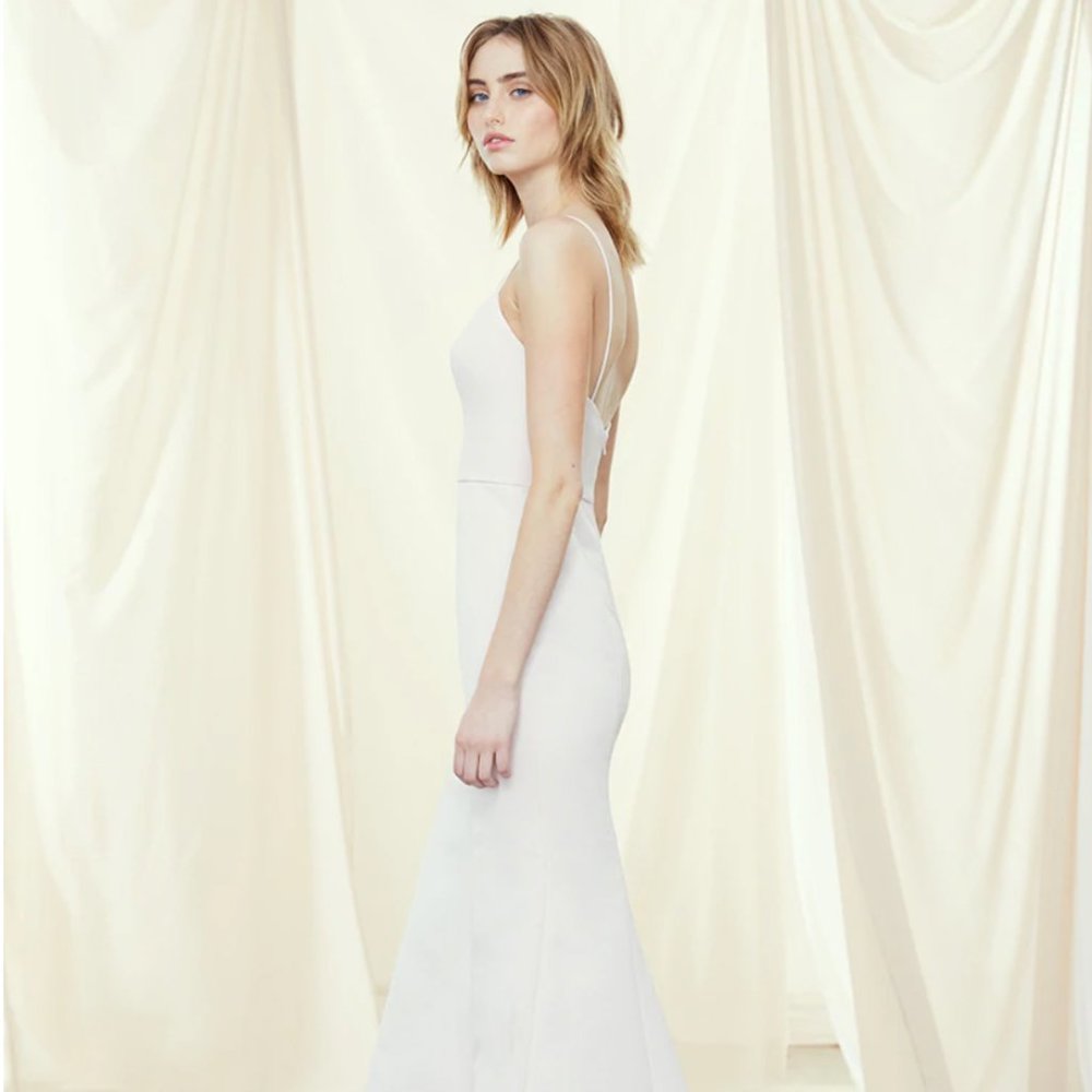 amsale dress moe in ballet size 8 nwt